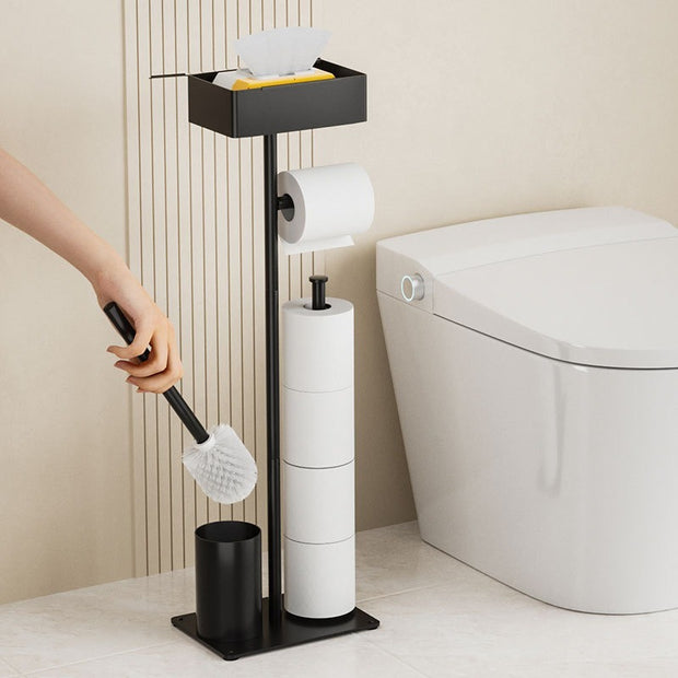 Floor Type Bathroom Toilet Brush Rack - HAUSSLYON