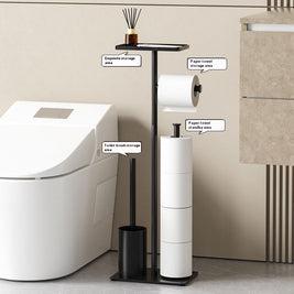 Floor Type Bathroom Toilet Brush Rack - HAUSSLYON