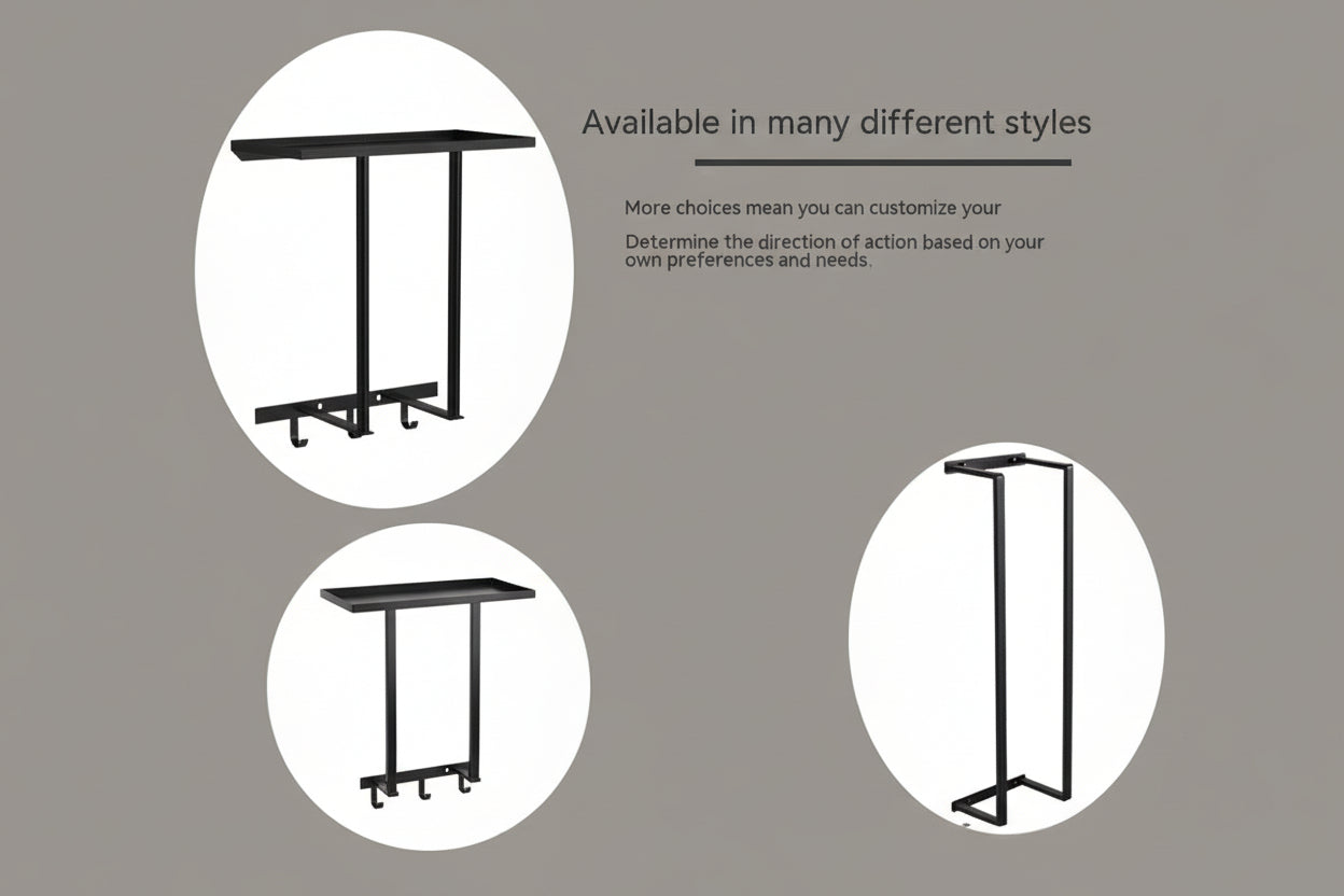 Hanging Bathroom Metal Towel Rack - HAUSSLYON