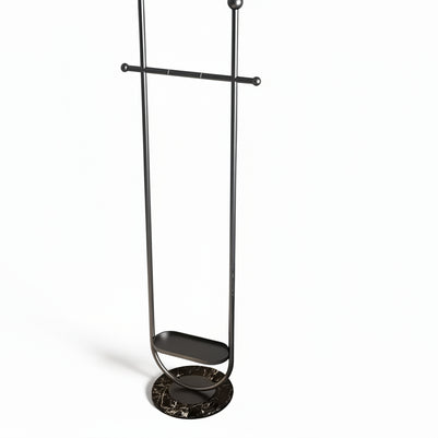 Light Luxury Clothes And Hats Hanger Floor To Floor Iron Art Simple And Modern - HAUSSLYON
