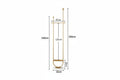 Light Luxury Clothes And Hats Hanger Floor To Floor Iron Art Simple And Modern - HAUSSLYON