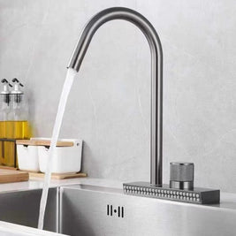 Kitchen Faucet Universal Rotation Single Hole - HAUSSLYON
