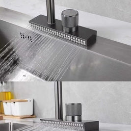 Kitchen Faucet Universal Rotation Single Hole - HAUSSLYON