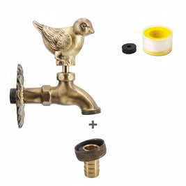 Faucet Copper Animal Single Cold Outdoor Anti-freezing Sun Protection - HAUSSLYON