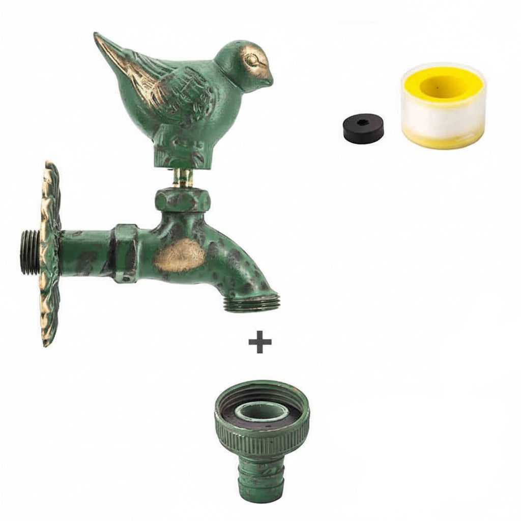 Faucet Copper Animal Single Cold Outdoor Anti-freezing Sun Protection - HAUSSLYON