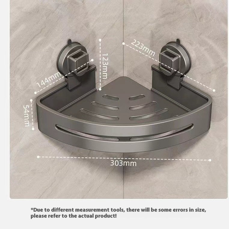 Support de rangement VidaXL de couleur havane, structure gris clair, pour organisation et stockage domestique.