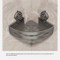 Bathroom Triangle Storage Rack Punch-free - HAUSSLYON