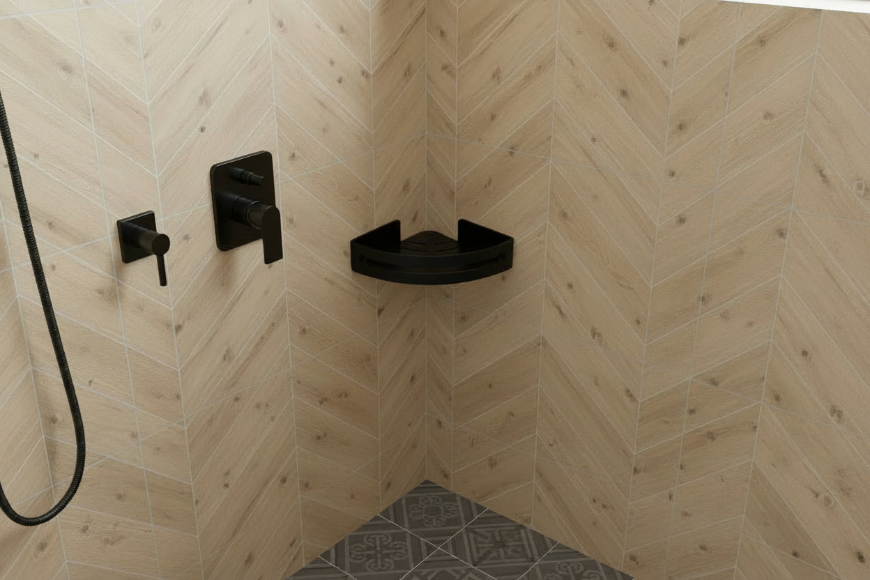 Bathroom Triangle Storage Rack Punch-free - HAUSSLYON