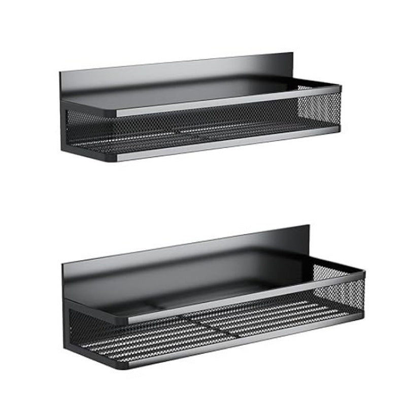 Support magnétique Barrie VidaXL, ensemble de 2 pièces noires, pour fixation ou organisation, visible en image.