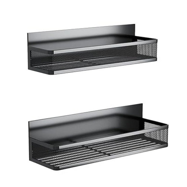 Mesh Refrigerator Shelf Kitchen Punch-free Soy Sauce Seasoning Rack - HAUSSLYON