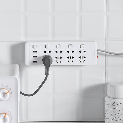 Socket holder wall sticker router storage without trace - HAUSSLYON
