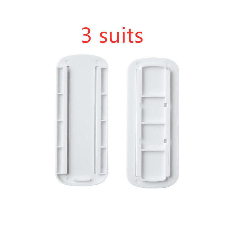 Support mural blanc VidaXL pour meubles ou objets, fixé au mur, avec vis et fixation solide, idéal pour organiser l'espace.