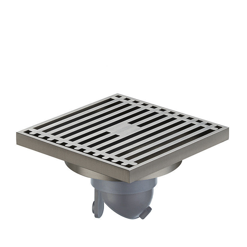 Système de drainage en cuivre noir de VidaXL, composé de tubes et raccords pour l'installation de drainage efficace.