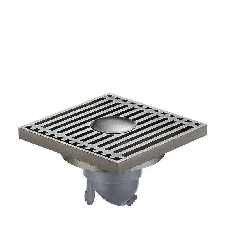 Système de drainage en cuivre noir VidaXL, équipement de plomberie pour évacuation efficace de l'eau.