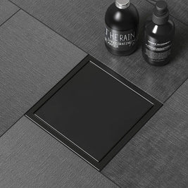 304 Stainless Steel Floor Drain Invisible Bathroom Bathroom Deodorant Yama American Floor Drain - HAUSSLYON