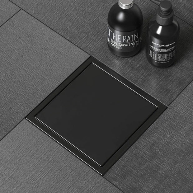 304 Stainless Steel Floor Drain Invisible Bathroom Bathroom Deodorant Yama American Floor Drain - HAUSSLYON
