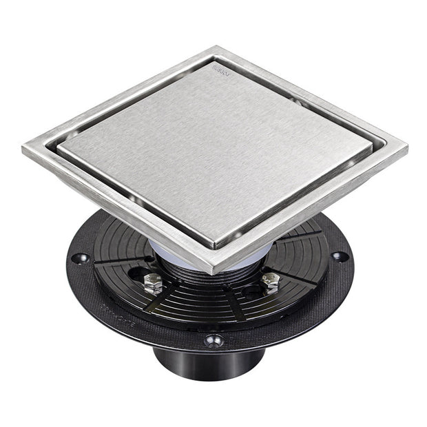 304 Stainless Steel Floor Drain Invisible Bathroom Bathroom Deodorant Yama American Floor Drain - HAUSSLYON