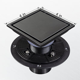 304 Stainless Steel Floor Drain Invisible Bathroom Bathroom Deodorant Yama American Floor Drain - HAUSSLYON