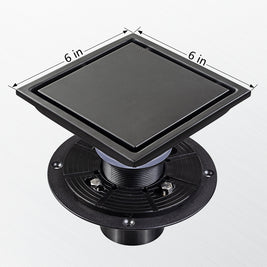 304 Stainless Steel Floor Drain Invisible Bathroom Bathroom Deodorant Yama American Floor Drain - HAUSSLYON