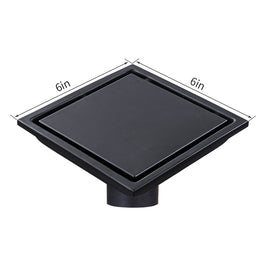 304 Stainless Steel Floor Drain Invisible Bathroom Bathroom Deodorant Yama American Floor Drain - HAUSSLYON
