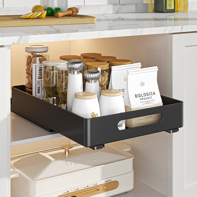 Tiroir coulissant blanc VidaXL JOS 0, design simple, en bois ou MDF, pour meuble de rangement intérieur, vue de face.