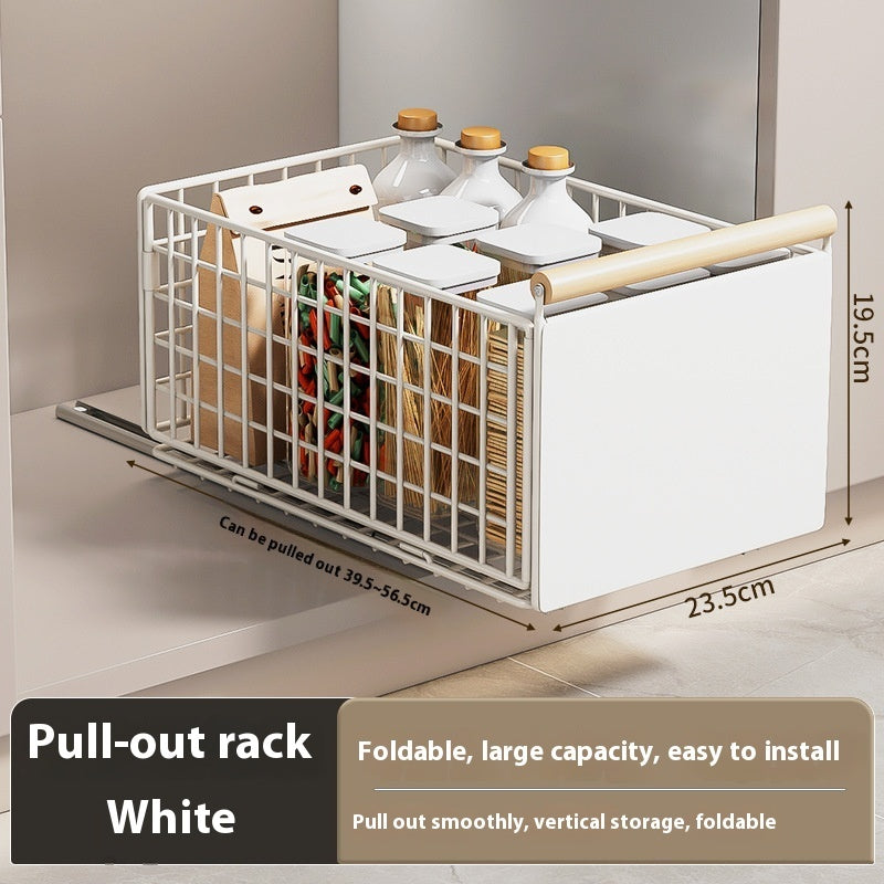 Tiroir coulissant gris VidaXL Warri, design moderne, en bois ou MDF, pour rangement pratique dans un meuble.