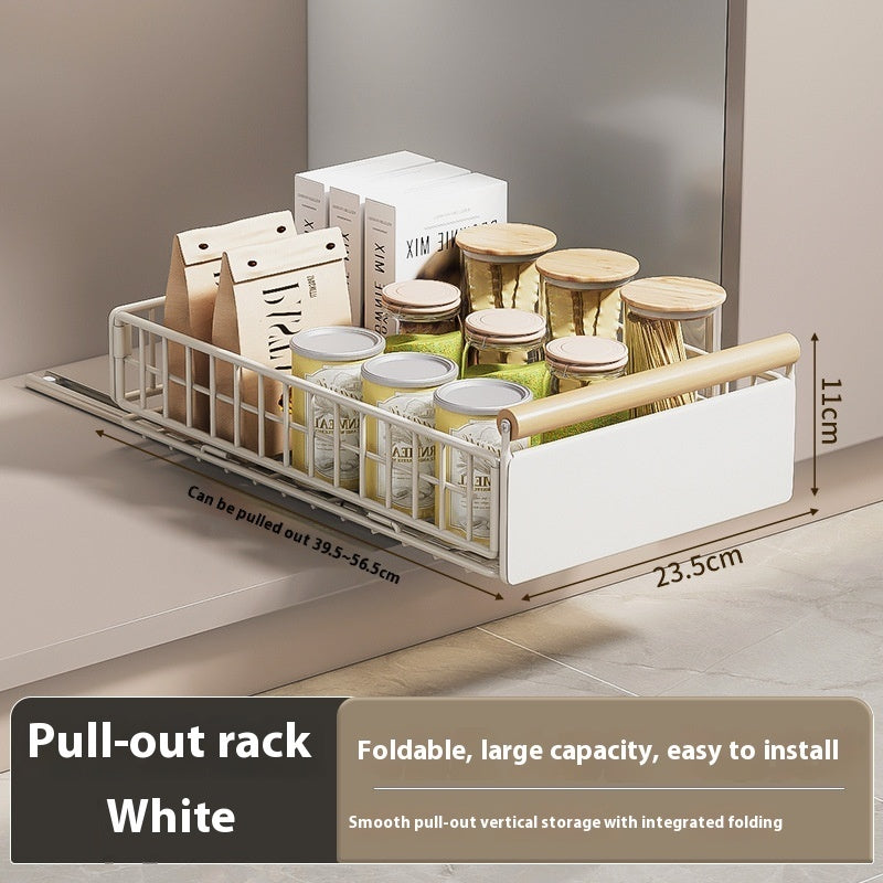 Tiroir coulissant gris VidaXL Warri, design moderne, en bois ou MDF, pour rangement pratique et élégant.